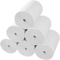 Coreless Thermal Paper Roll, Smooth texture