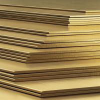 Corrugated Brass Sheet, Polished finishing, smooth