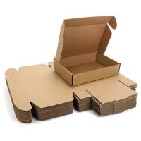 Corrugated Carton Fold Box, Pre-creased folding flaps Image