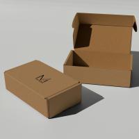 Corrugated Carton Mono Box, Single-piece folding