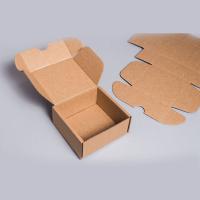 Corrugated Carton Slotted Box, Machine-scored folding Image