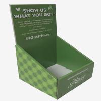 Corrugated Display Printed Box, Die-cut display window