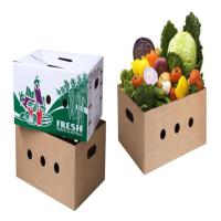 corrugated Vegetable Packaging Boxes, resistant Moisture Image