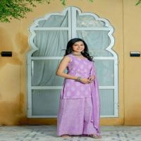 Cotton Palazzo Kurti 