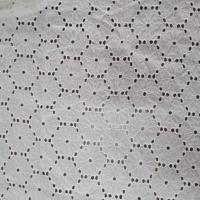 Cotton Schiffli Embroidery Fabric