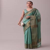 Cotton Zari Work Saree Image