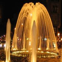 Crown Lighting Fountain