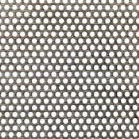 Curtain Wall SS Perforated Sheet, Brushed finish Image