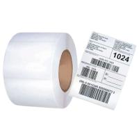 Custom Logo Barcode Roll, Black on white color