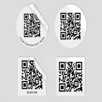 Custom QR Code Labels, Waterproof & Tear-Resistant Image