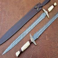 Damascus Swords Handles