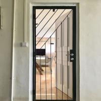 Decorative Safety Door Grill, Stainless steel, iron