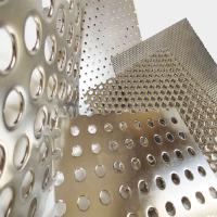 Decorative SS Perforated Sheet, Varies based on pattern Image