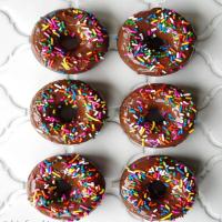 Delicious Chocolate Donuts Image
