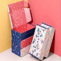 design printed corrugated box, Multicolor custom
