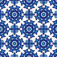 Designer Polished Blue Floor Tile