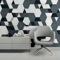 Designer Hexagon Mosaic 3d walll tile, mosaic ceramic