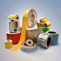 Die Cut Polyester Barcode Roll, Various shapes Image