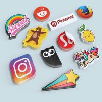 Die Cut Sticker Label Printing, Precision edge trim Image