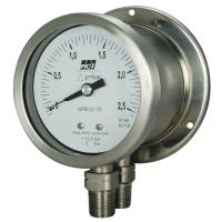 Differential Silver Pressure Gauge