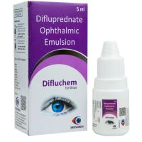 Difluprednate Eye Drops, Corticosteroid solution Image