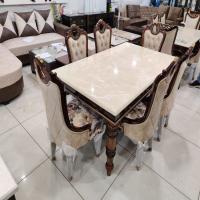 Dining Marble Table Set Image