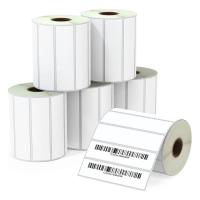 Direct Thermal Barcode Label, Polished finish