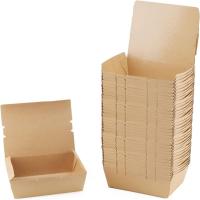 Disposable Cardboard Food Packaging Box, Single-use