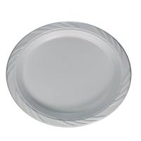 Disposable White Plastic Plates