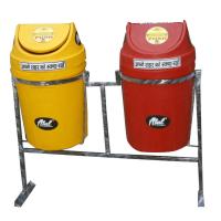 Double Compartment Dustbin