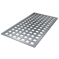 Drain Cover SS Perforated Sheet, Circular holes Image