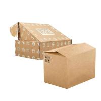 Eco Printed Corrugated Box, Biodegradable Coated