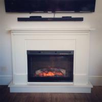 Electric Fireplace Mantels
