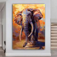Elephant Canvas Painting