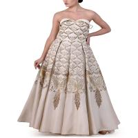 Embroidered Corset Dress