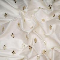 Embroidered Crease Fabric