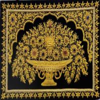 Embroidered Zari Carpets