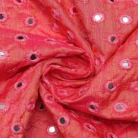 Embroidery Mirror Work Fabric