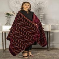 Embroidery Velvet Shawl Image