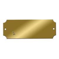 engraving brass sheet, Smooth surface finished type