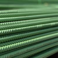 Epoxy Coated TMT Steel Bar, Smooth coating surface Image