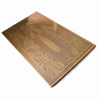 Etched Brass Sheet, customized designs type