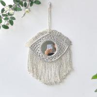 Round Decorative Evil Eye Wall Hanging Antique Mirror