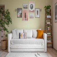 Fabric Covered Couches, Skin friendly and durable