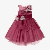 Stylish Latest Fashion Designer Embroidery Kids Gown