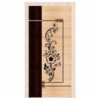 Fancy Laminated Wooden Door, Wpc materials, waterproof