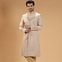Festive Peach Sherwani