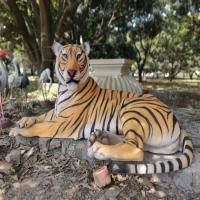 Fiber Tiger Statue