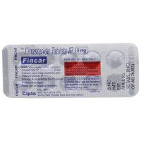 Fincar Finasteride Tablets, Prostate support agent