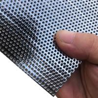 Fine Finish SS Perforated Sheet, Smooth edge texture